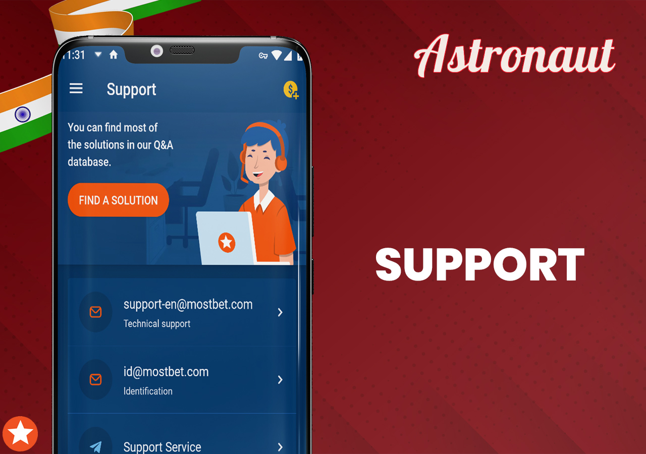 mostbet support