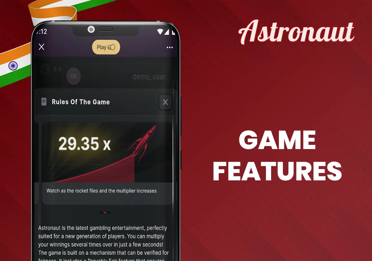 Astronaut Game Features