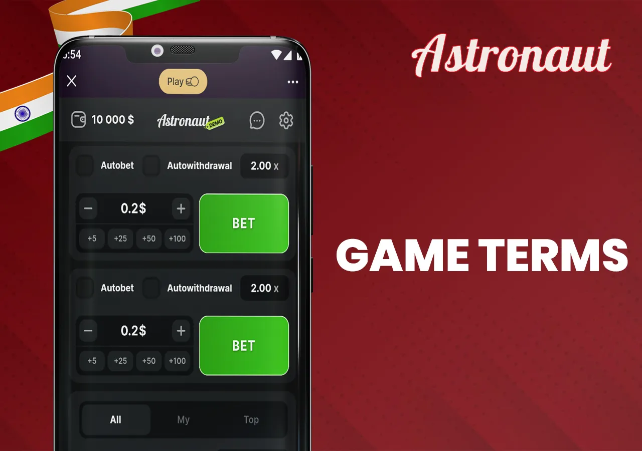 Astronaut Game Terms Explained