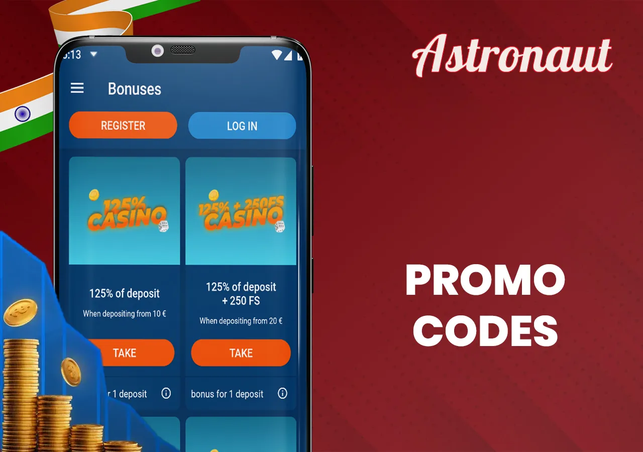 bonus promocodes
